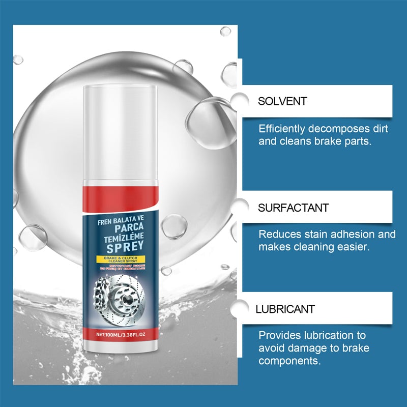 Brake disc cleaner with rust remover & polish