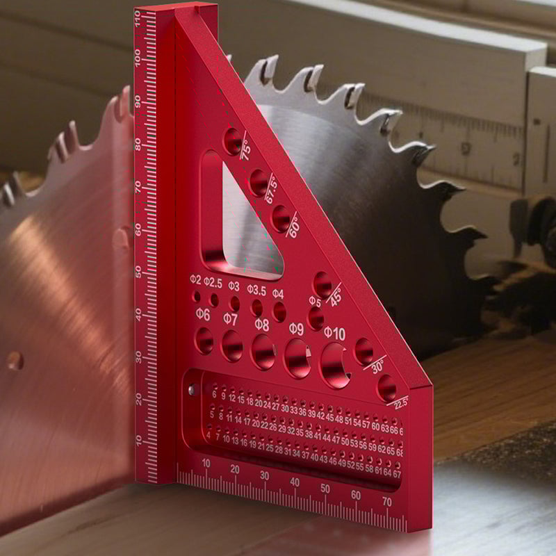 3D Multi-Purpose Carpenter's Triangle Square