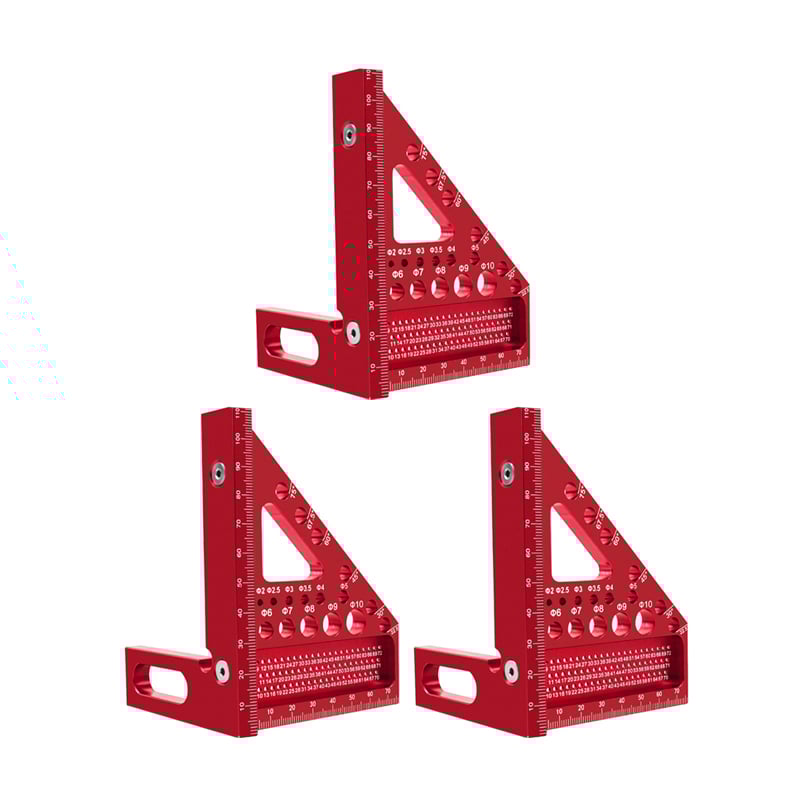 3D Multi-Purpose Carpenter's Triangle Square