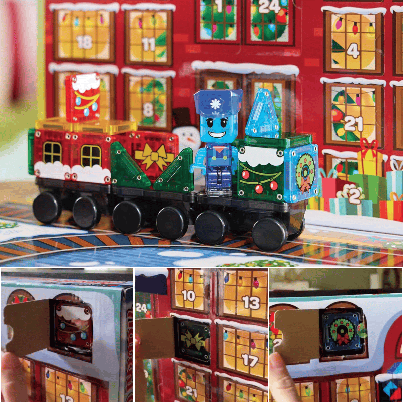 π
Christmas Advent Calendar Magnetic Construction Set