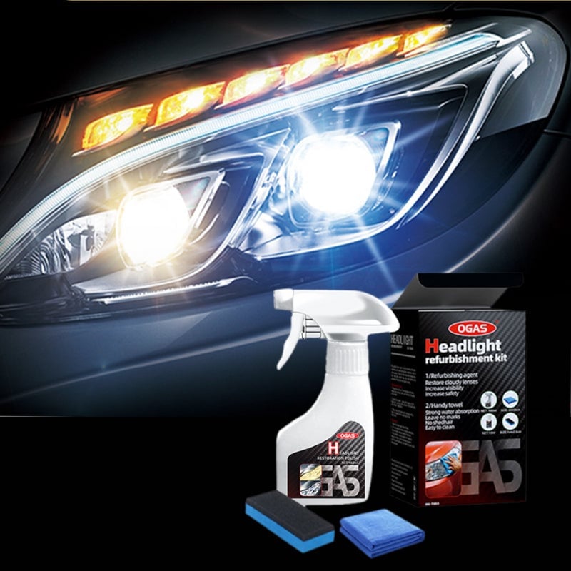 Headlight Restoration Spray