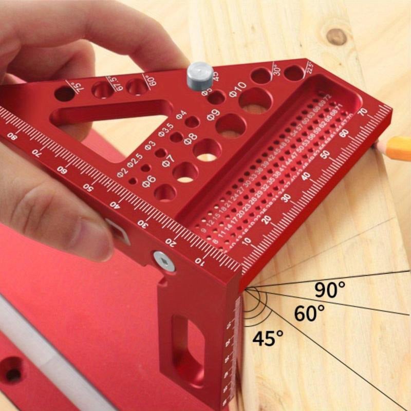 3D Multi-Purpose Carpenter's Triangle Square