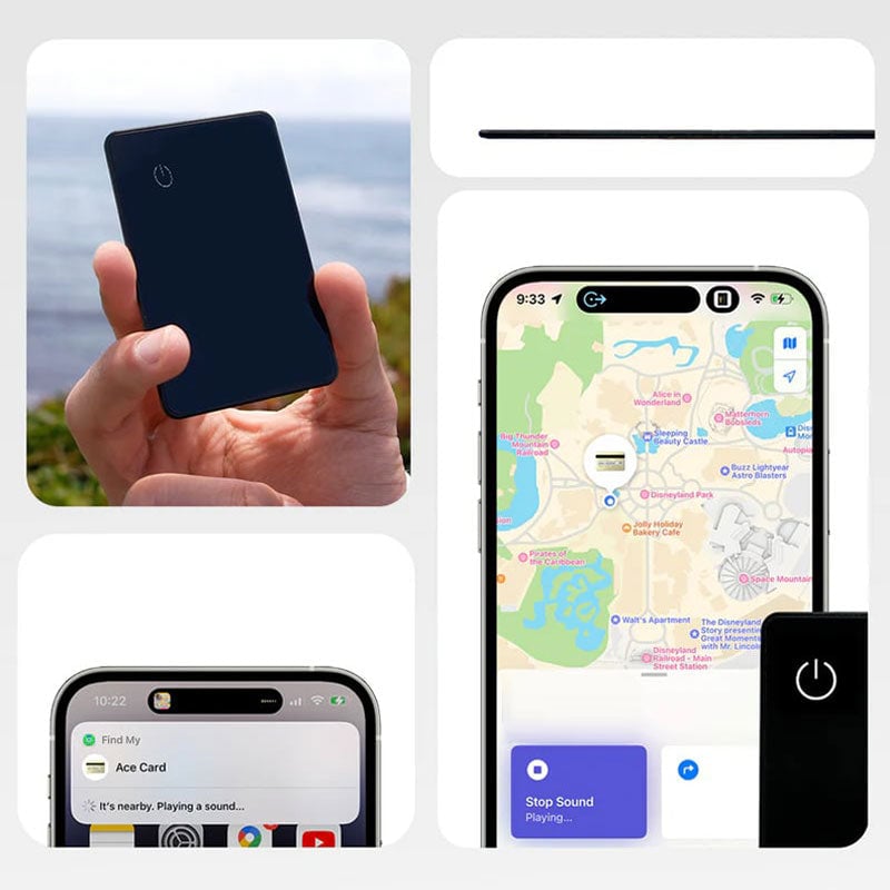 Ultra-Slim Global Tracker Card