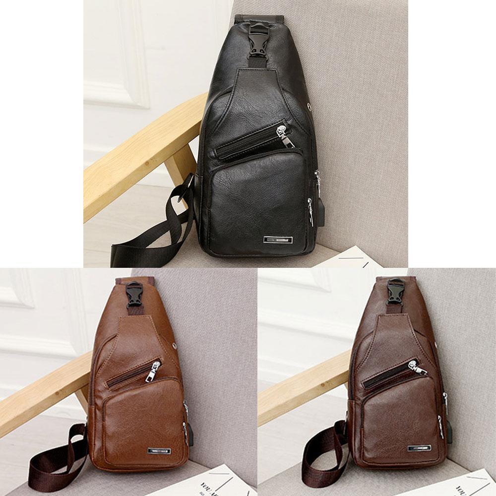 Crossbody Bag With USB Charge Port