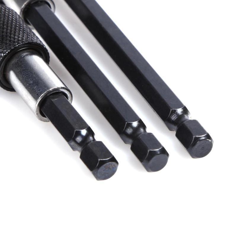 Quick Change Drill Bit Extension Set,3pcs