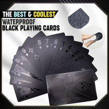 Load image into Gallery viewer, Waterproof Black Diamond Playing Cards