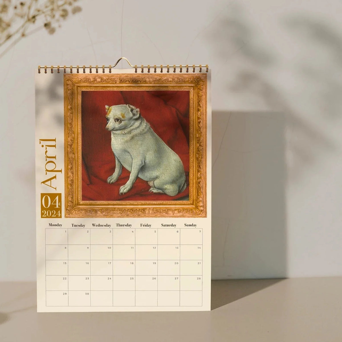 Weird Medieval Dogs 2024 Calendar sunnygo