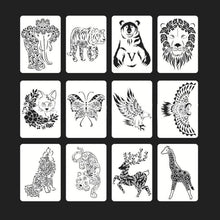 Load image into Gallery viewer, Fast Draw Stencil Art Templates( 12 Sheets/Set )