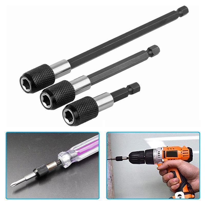 Quick Change Drill Bit Extension Set,3pcs