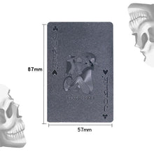 Load image into Gallery viewer, Waterproof Black Diamond Playing Cards