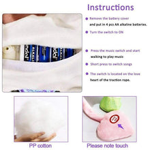 Load image into Gallery viewer, WALKING & SINGING UNICORN PLUSH TOY