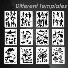 Load image into Gallery viewer, Fast Draw Stencil Art Templates( 12 Sheets/Set )