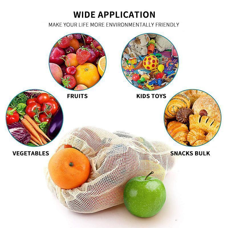 Reusable Washable Biodegradable Bags