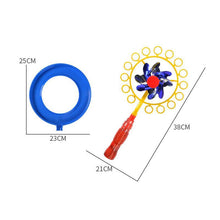 Load image into Gallery viewer, 2-in-1 Magic Bubble Stick Windmill