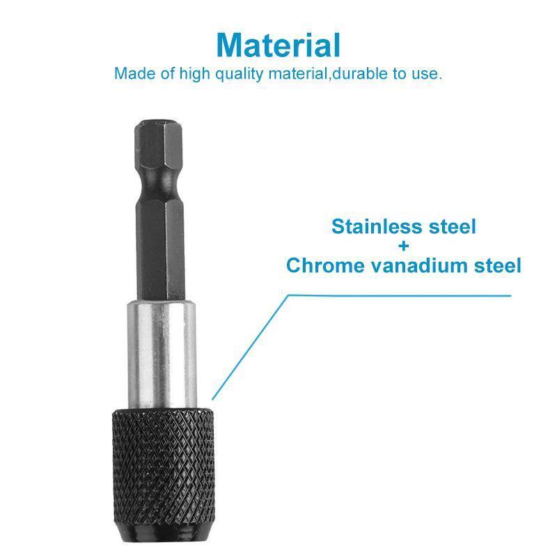 Quick Change Drill Bit Extension Set,3pcs