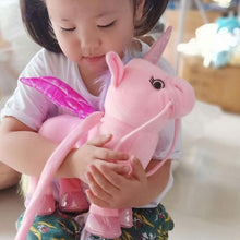 Load image into Gallery viewer, WALKING & SINGING UNICORN PLUSH TOY