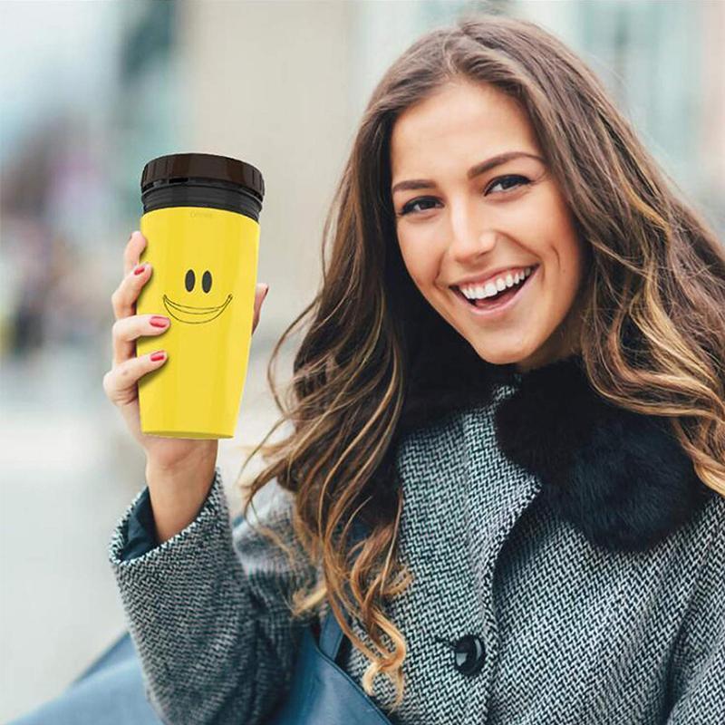 Coverless Twist cup,Creative Plastic Cup
