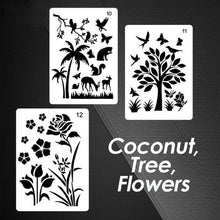 Load image into Gallery viewer, Fast Draw Stencil Art Templates( 12 Sheets/Set )