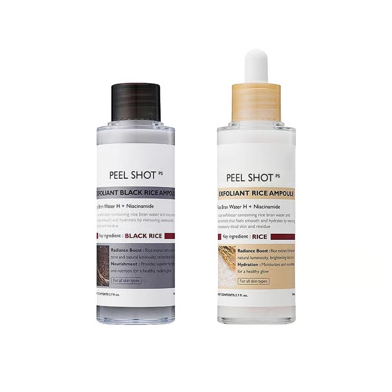 Gentle Exfoliating Ampoule – Black Rice