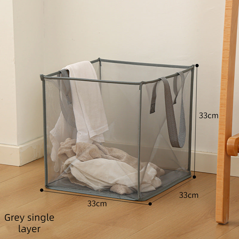 Collapsible laundry basket