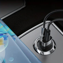 Load image into Gallery viewer, Metal Pull-Ring Invisible Fast Car Charger
