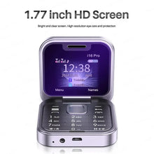 Load image into Gallery viewer, 2024 New Mini Flip Mobile Phone 2 SIM Card Small Display Foldable Cell Phone