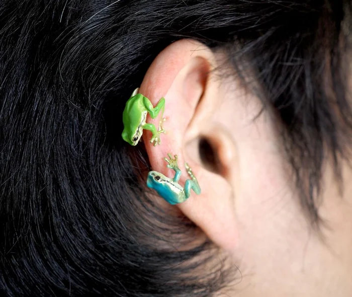 Latest-tree Frog Ring