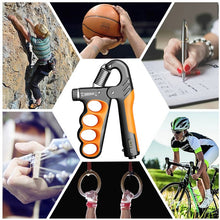 Load image into Gallery viewer, Adjustable electronic counting strength grip