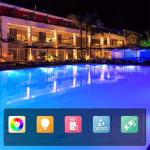 Load image into Gallery viewer, Double-Layer Waterproof Adhesive LED Pool Light