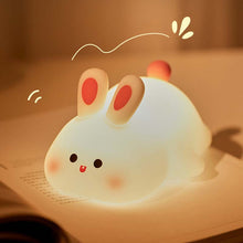 Load image into Gallery viewer, Big Face Rabbit Silicone Night Light