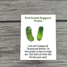 Load image into Gallery viewer, Cute Pickle Design Pocket Hug Card