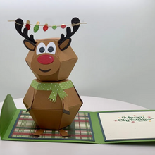 Load image into Gallery viewer, 3D Pop Up Christmas Card