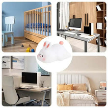 Load image into Gallery viewer, Big Face Rabbit Silicone Night Light