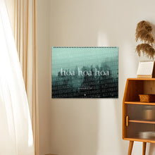 Load image into Gallery viewer, hoa hoa 2025 calendar