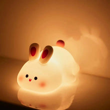 Load image into Gallery viewer, Big Face Rabbit Silicone Night Light