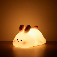 Load image into Gallery viewer, Big Face Rabbit Silicone Night Light