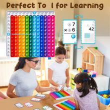 Load image into Gallery viewer, Math Flash Cards and Pop Fidget Chart