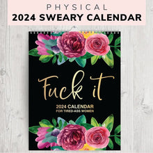 Load image into Gallery viewer, 2024 Calendar For Tired