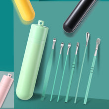 Load image into Gallery viewer, 6 Counts Set Stainless Steel Spiral Ear Massage Cleaning Tool
