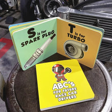 Load image into Gallery viewer, ABC Book For Future Race Car Driver