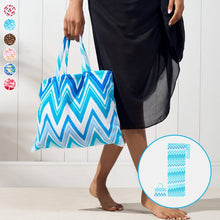 Load image into Gallery viewer, Sun Lounger Towel with Pockets Storage in a Bag