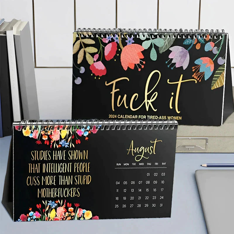 2024 Calendar For Tired