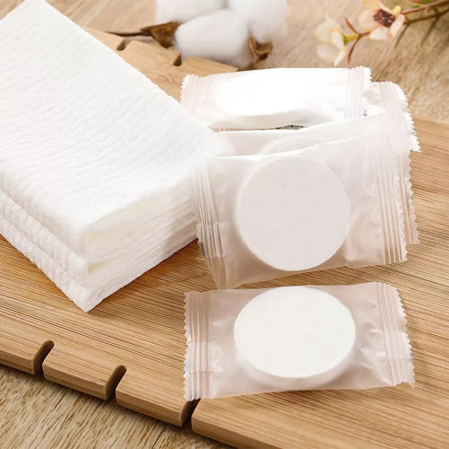 ✨ Compressed Towel Tablets