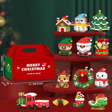 Load image into Gallery viewer, Christmas element building blocks