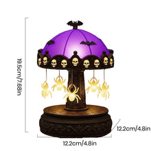 Load image into Gallery viewer, Edition Halloween Spinning Ghost Night Light
