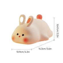 Load image into Gallery viewer, Big Face Rabbit Silicone Night Light