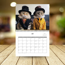 Load image into Gallery viewer, 2025 Stylish Cats Calendar/Gift For Cat Lover