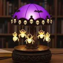 Load image into Gallery viewer, Edition Halloween Spinning Ghost Night Light