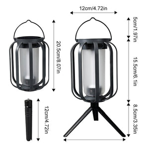 Solar lantern outdoor light with 4 Modes