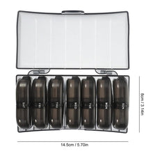 Load image into Gallery viewer, Portable Pill Organizer for Travel